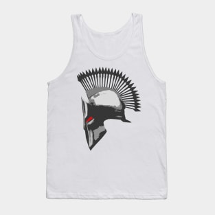 Spartan Helmet Shirt with Arrows Crest Tank Top